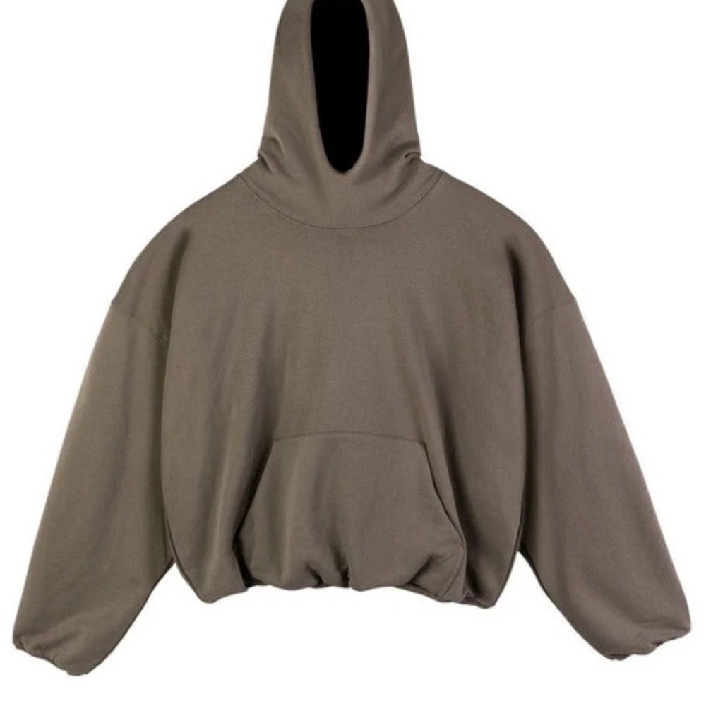 Oversized Brown Hoodie